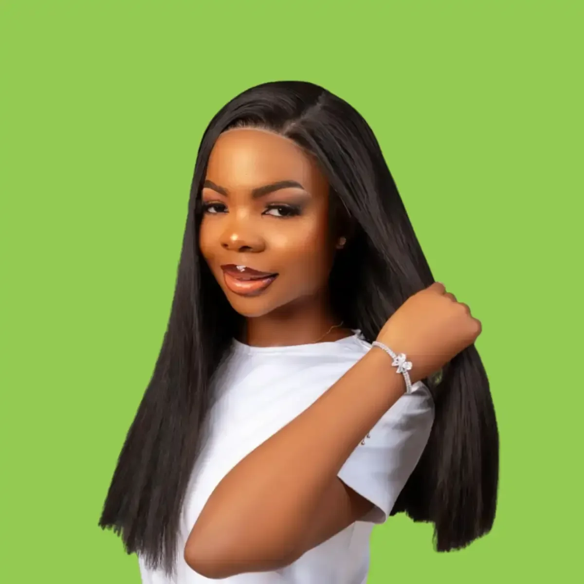 BONE STRAIGHT BLACK 16